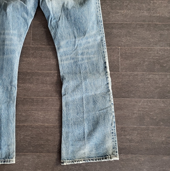 Vintage Gap Faded Blue Denim Jeans Semi Boot Cut - Picture 10 of 13